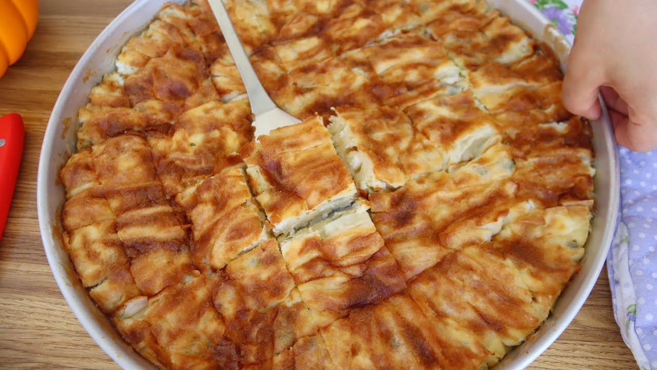 😍HAZİR YUFKA İLE 5 DAKİKADA YAPIYORUM SU BÖREĞİ SANIYORLAR❗ İnanılmaz Derecede Lezzetli ve kolay.