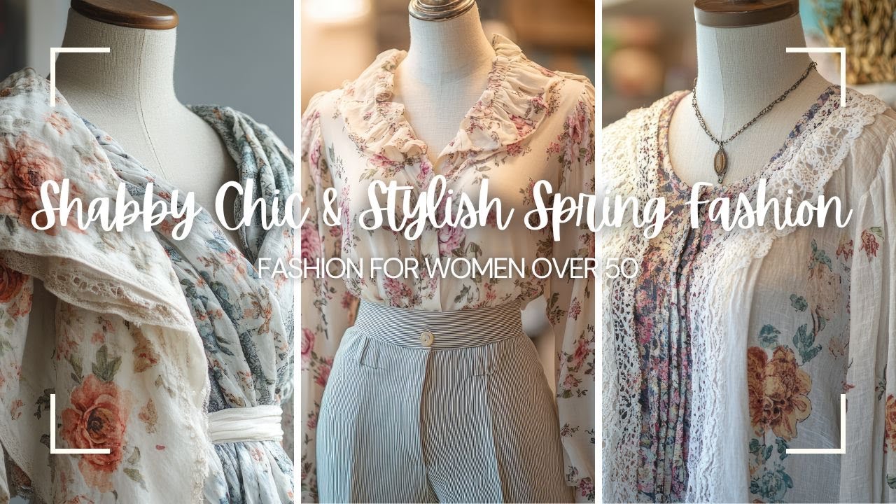 Shabby Chic & Stylish: Spring Fashion for Women Over 50