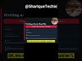 Anatomy of a perfect bug report : Title