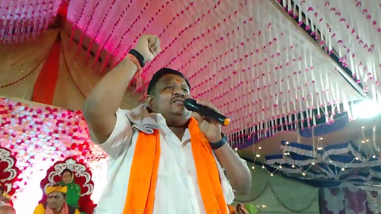 शिवपंथी अखंड पिंड धनोरा में विकास भैय्या का प्रवचन