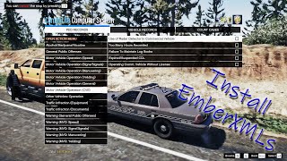 LSPDFR How To: Install Ember XMLs | My Own Mod!