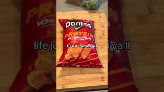 Get your protein in ya’ll#proteinhacks #doritos #eathealthy #healthysnacks