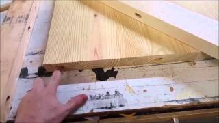 Making a breadboard table