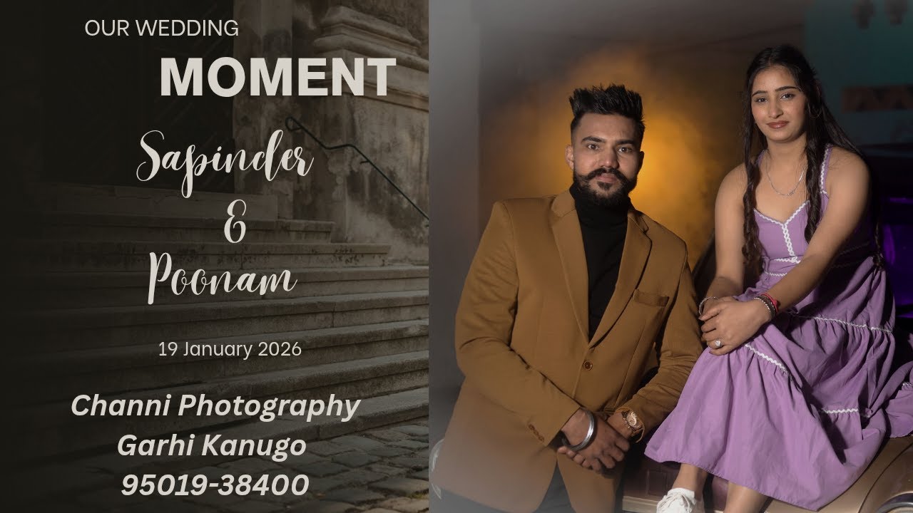Live Wedding Day / Sapinder Weds Poonam / Channi Photography 95019-38400