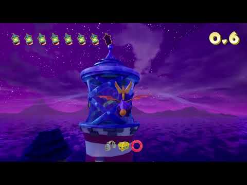 Spyro 1 - Night Flight (Моё прохождение 1:18,7)