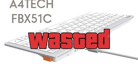 Обзор и отзыв - клавиатура A4Tech Fstyler FBX51C