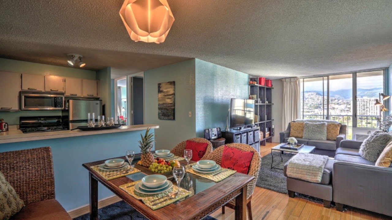 Furnished Condo Amazing Waikiki Views Corporate Housing by Owner