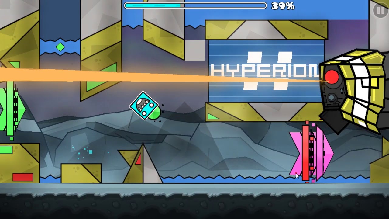 [Sowun][소운]Geometry dash - Borderline (Ultra Easy Demon) - by Whirl 클리어