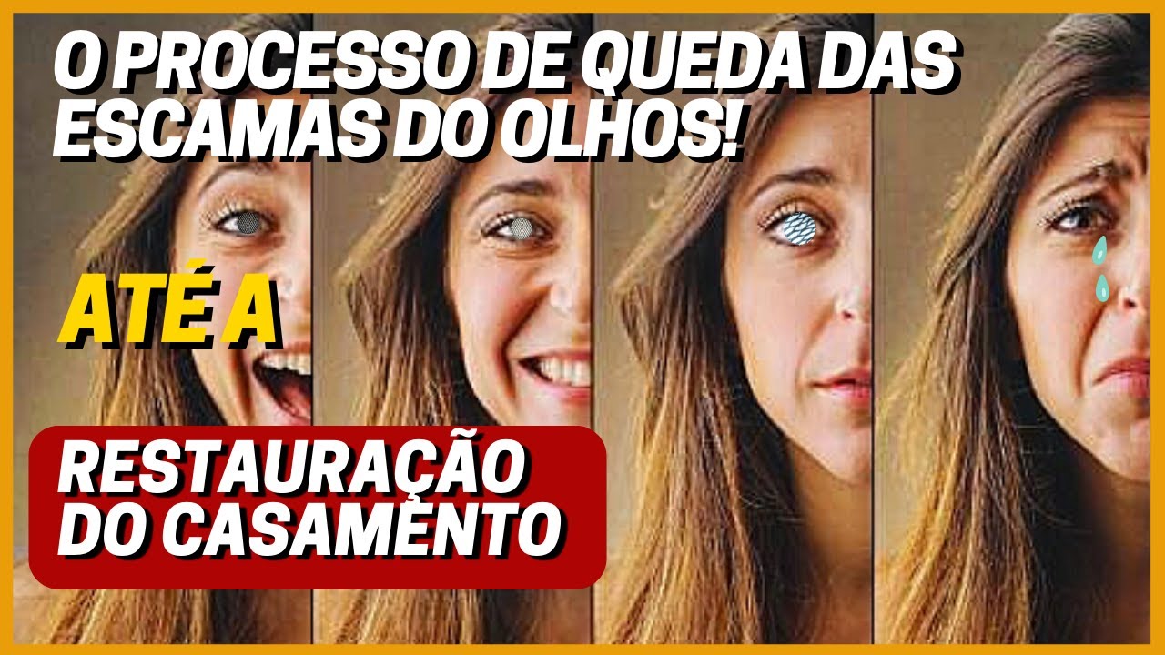 PROCESSO DA QUEDA DAS ESCAMAS ATÉ A RESTAURAÇÃO DO CASAMENTO.