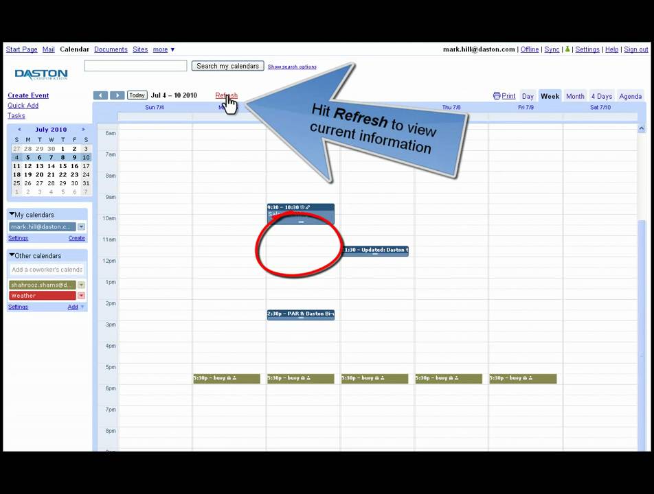 Daston's NetSuite/Google calendar sync YouTube