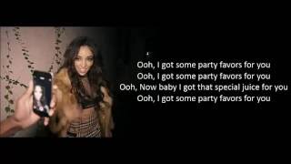 Video thumbnail of "Tinashe - Party Favors ft. Young Thug [Lyric Video]"