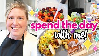 ✅Lets get stuff DONE on my day off! $300 Walmart Grocery Haul!