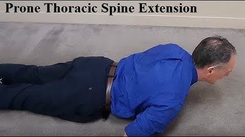 Prone Thoracic Extension
