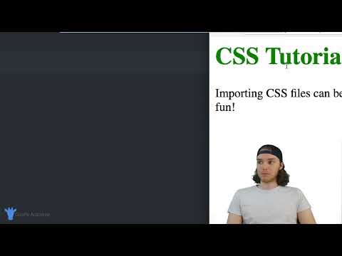 Imports CSS Tutorial 15 | Mike Dane
