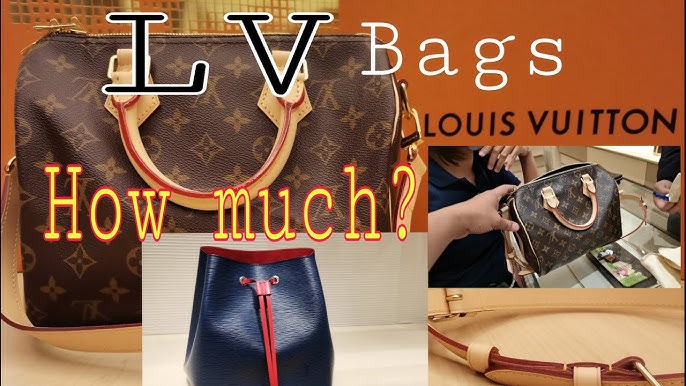 LV Philippines Prices: Handbags  Speedy, Neverfull, Pochette