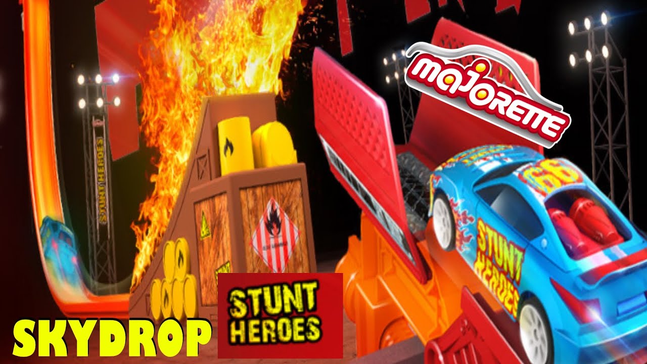 Stunt Heroes Sky Drop jouet voiture jeux véhicule miniature