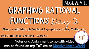 Graphing Rational Functions Day 2