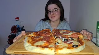 MUKBANG Pizza de casă