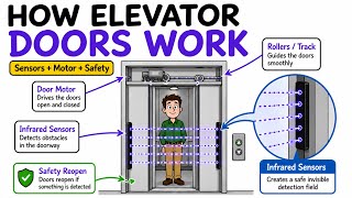 How Elevator Door Works, Every time you board an elevator?