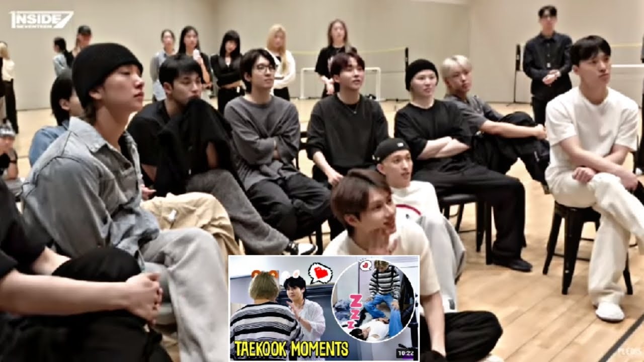 Seventeen Reaction to Taekook moments (Fan request) (Fanmade 💜)