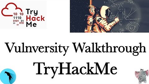 Vulnversity Walkthrough - TryHackMe | rradhasan