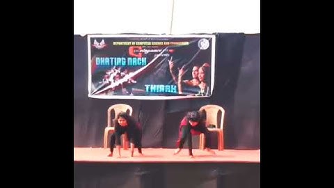 Tu cheez body hey mast mast in  cv raman college of engineering annual feast 2017 by 2 girls