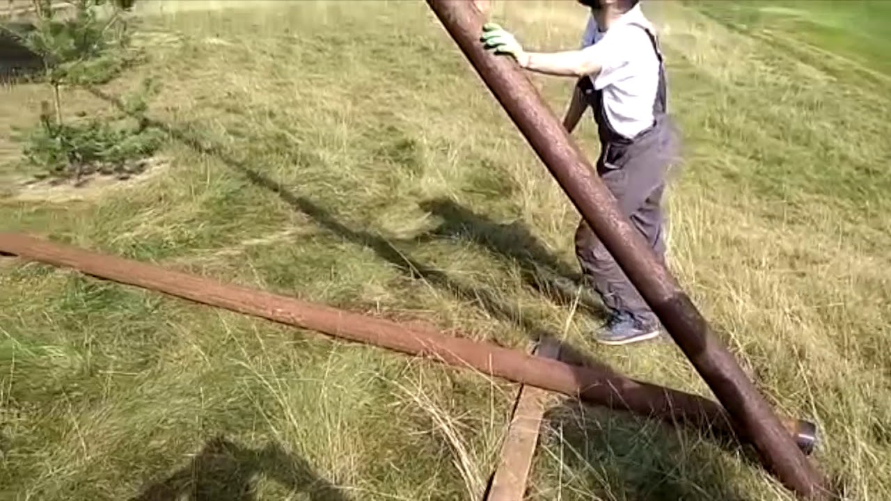 Демонтаж скважинного насоса Grundfos в гольф и яхт клубе Пестово - YouTube