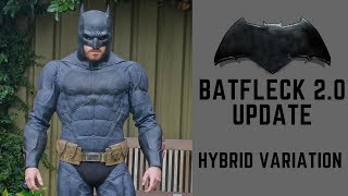 Batfleck 2.0 Cosplay Update: Emblems, Belts & Hybrid Variation!