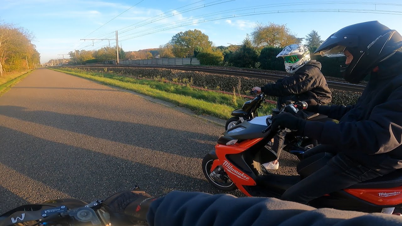 Nitro 94cc vs Aerox 70cc vs Booster 70cc