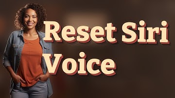How Do You Restore Siri