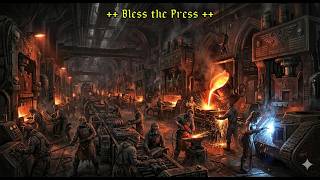 Bless the Press - a Dark Industrial / Neo-Folk Work Song inspired by Warhammer 40k