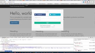 CSS 3D Transformations - Login Box