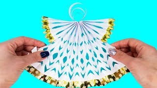 Как Сделать АНГЕЛА ИЗ БУМАГИ своими руками✦ Оригами из бумаги✦Рождественский ангел Как Сделать АНГЕЛА ИЗ БУМАГИ своими руками✦ Оригами из бумаги✦Рождественский ангел