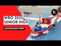WRO 2023 Senior High (70s)