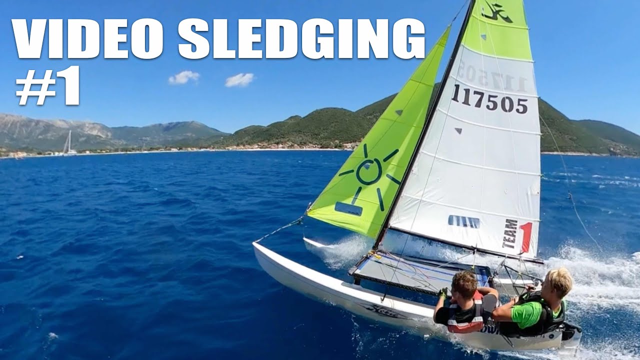 Hobie 16 with the Wildwind Joyriders! Fast catamaran sailing