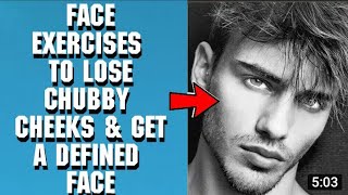 Face Exercises:To Get Perfect Strong Defined Jawline For Men - Exercise to Get TIGHTEN CHIN!(100%)