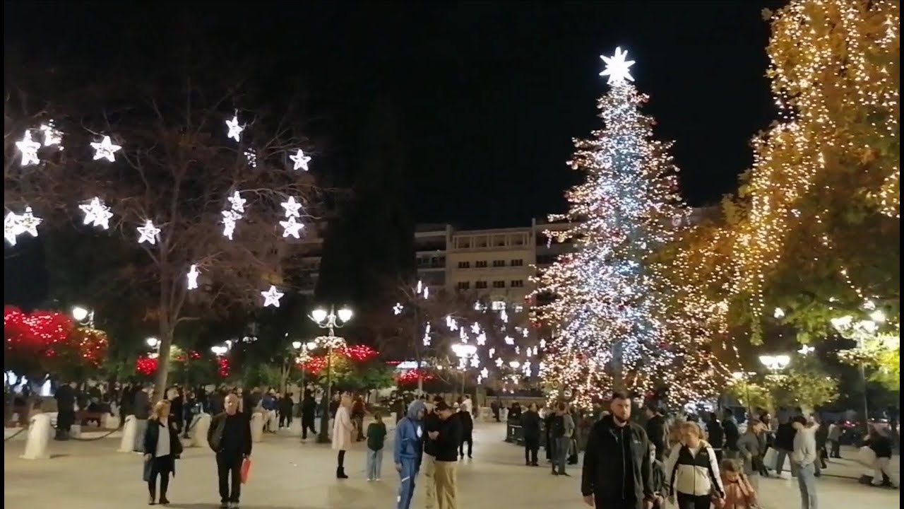Christmas 2024 in Athens - Χριστούγεννα στην Αθηνα!🎄⛄🏙