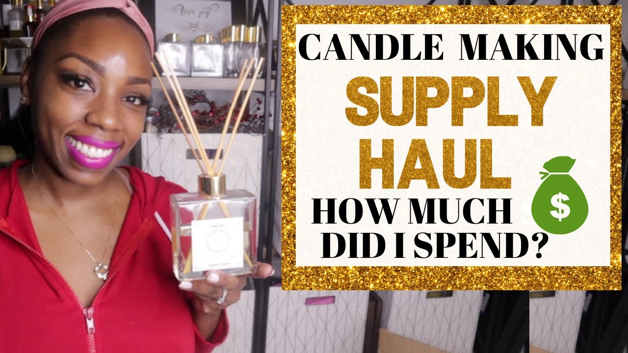 CANDLE MAKING SUPPLY HAUL! Unboxing My Inventory Beginner Series YouTube