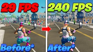 How To Boost FPS in Fortnite Chapter 2 Season 7 (FIX LAG+ FPS DROPS)