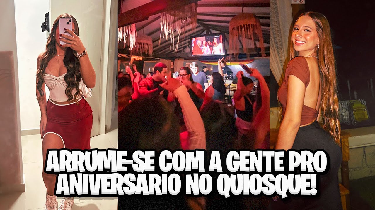 ARRUME-SE COM A GENTE PRO ANIVERSÁRIO NO QUIOSQUE! 🏖️🎉