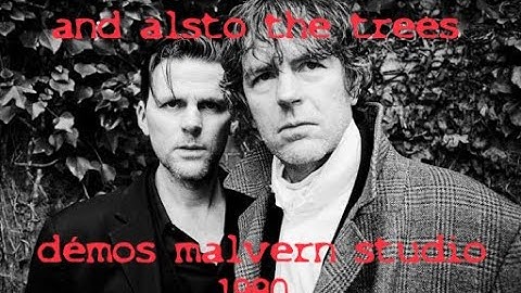 and also the trees demos malvern studio 1980 rare