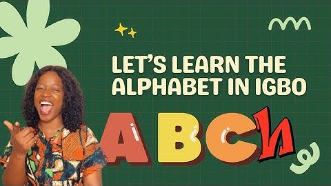 Learn the Igbo Alphabet | A–Z Igbo Letters & Sounds for Beginners 🇳🇬🔤