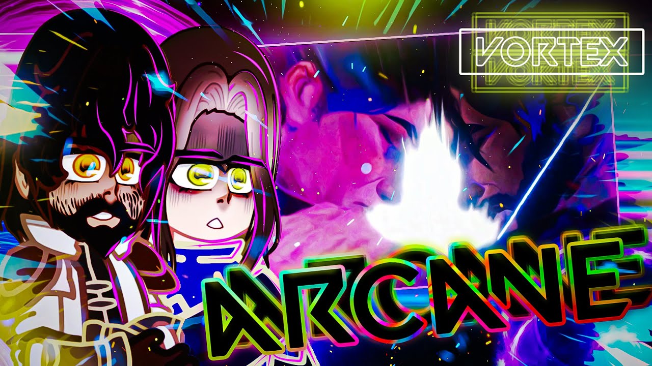 Arcane react to the Future | Arcane (League of Legends) | Part Two | Gacha react (🇺🇸/🇧🇷)