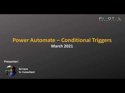 How to Set Conditional Triggers in Power Automate