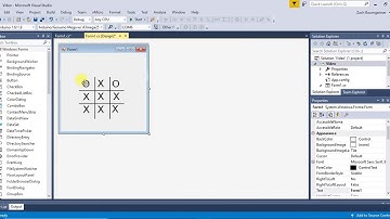 Visual C# Tutorial #6-Tic Tac Toe Game Part 1