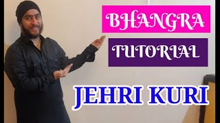 Jehri Kuri | Bhangra Tutorial | Basic Bhangra Steps | Easy to Learn | STAYHOME and Dance #WITHME