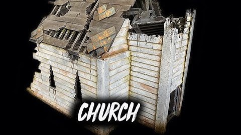 Something Wicked Within: Grimdark Church Tutorial for Tabletop Gaming Part 2
