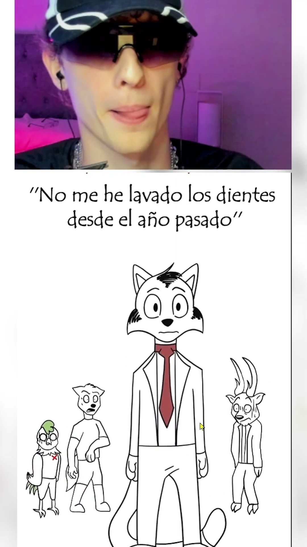 No me LAVO desde el año PASADO?