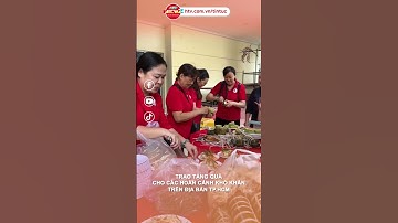 TRAO TẶNG QUÀ CHO CÁC HOÀN CẢNH KHÓ KHĂN TRÊN ĐỊA BÀN TP.HCM