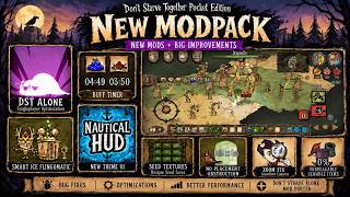 DON’T STARVE TOGETHER POCKET EDITION WITH MODS! | V3 UPDATE — NEW MODS, DSA & MORE